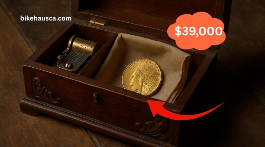 $39,000 Gold Coin Found Hidden Inside Old Music Box In Attic